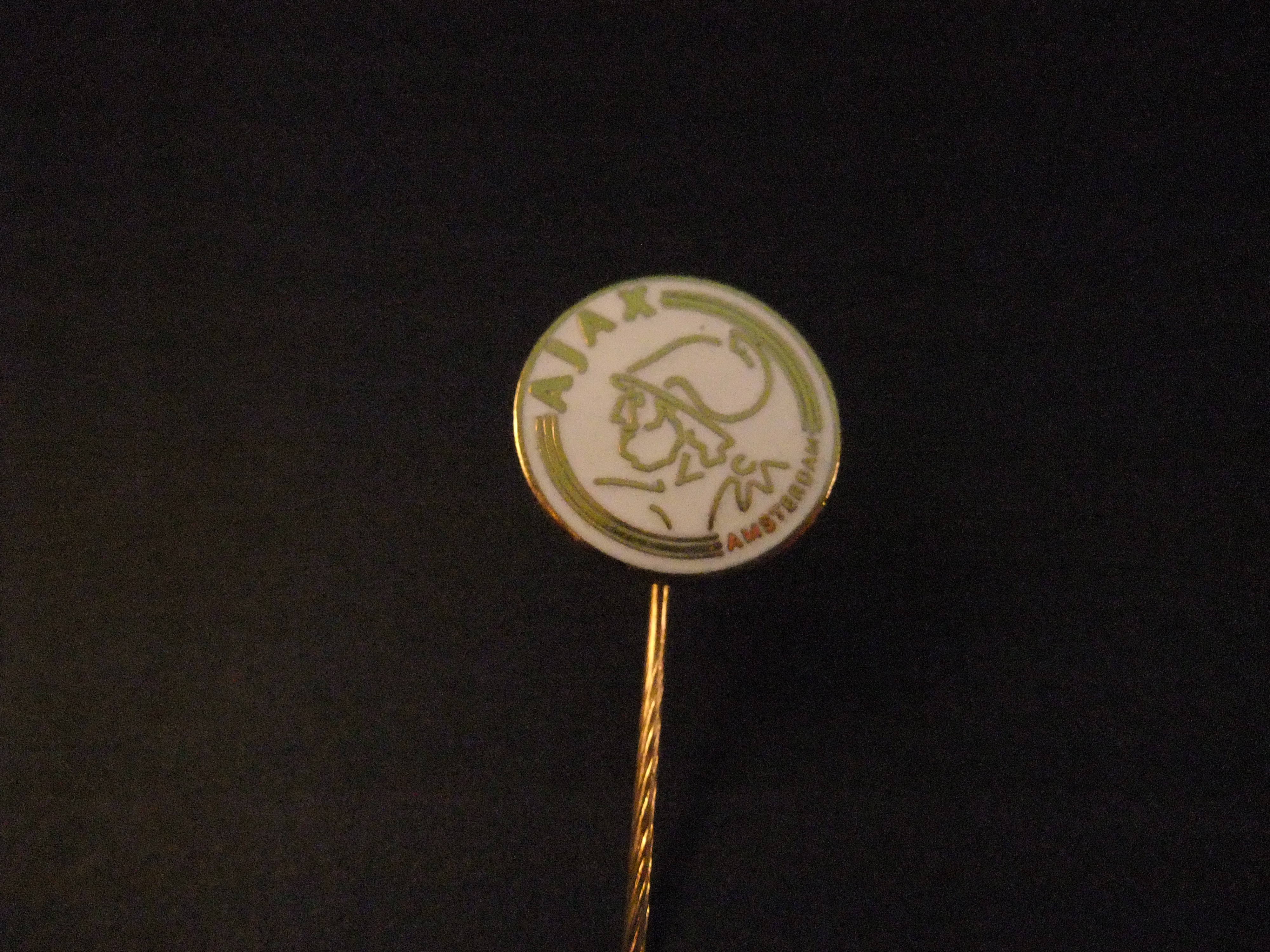 Ajax Amsterdam voetbalclub logo wit
